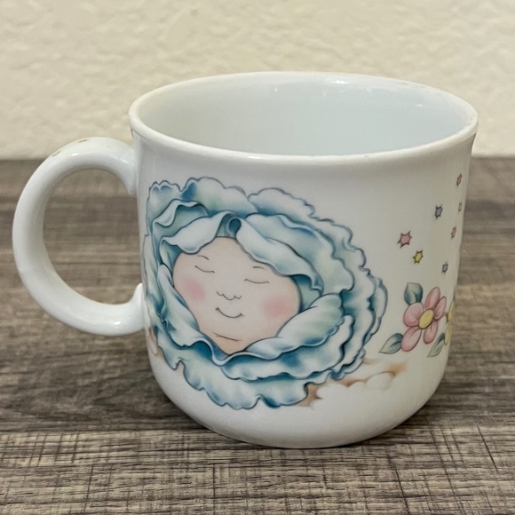VTG 1984 Cabbage Patch Kids Royal Worcester Fine Porcelain Cup Made In England - Picture 3 of 7